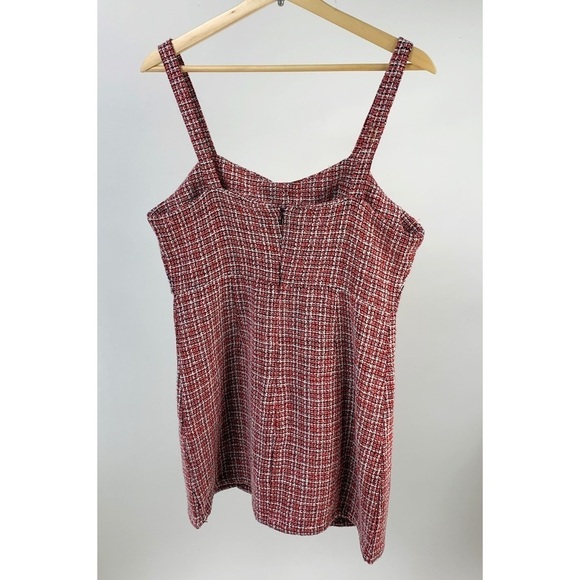 Shein Tweed Clueless Button Fitted Mini Dress Large L - Picture 8 of 8